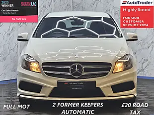 Used 2015 Mercedes-Benz a Class AMG Sport White - Interior and Exterior details 2