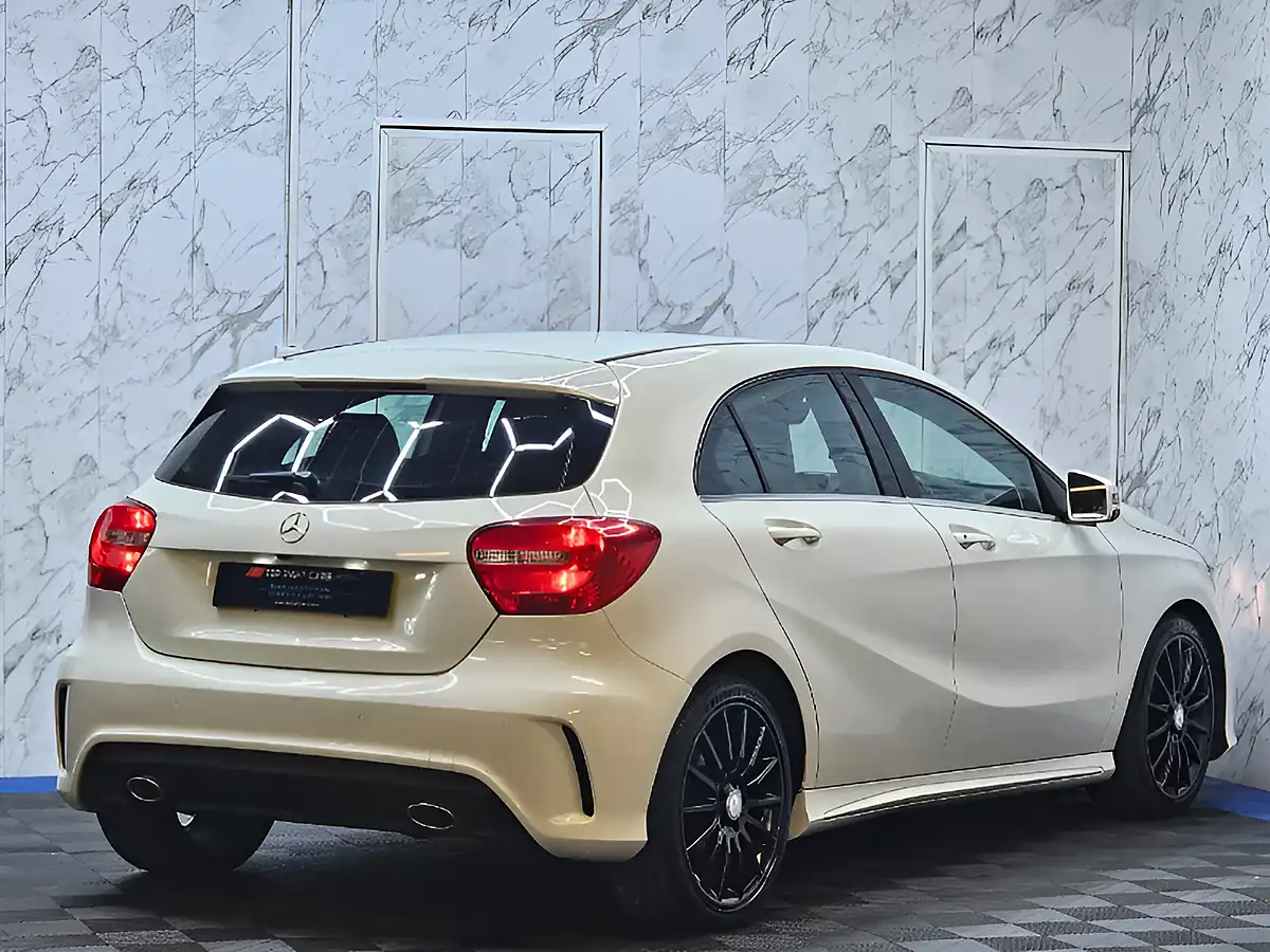 Used 2015 Mercedes-Benz a Class AMG Sport White - Interior and Exterior details 5