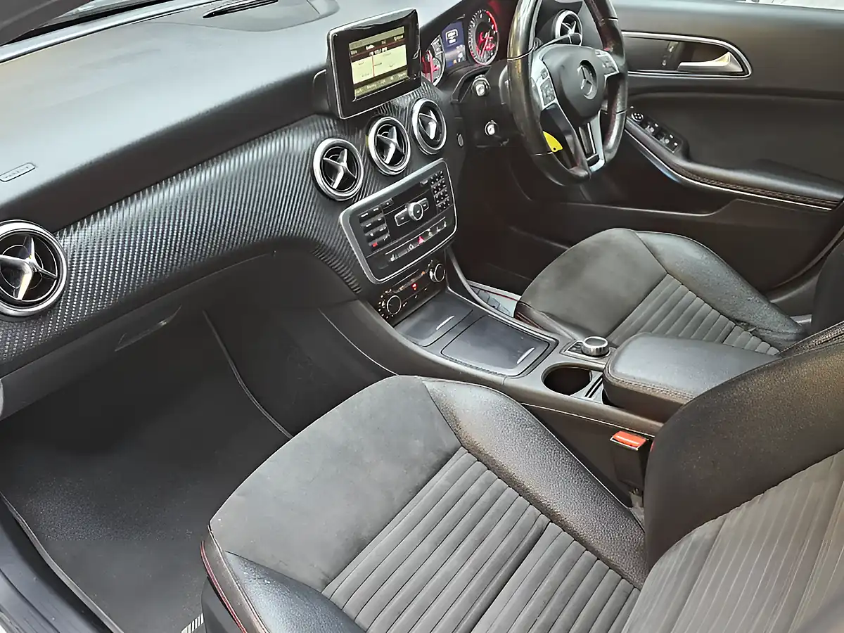 Used 2015 Mercedes-Benz a Class AMG Sport White - Interior and Exterior details 9