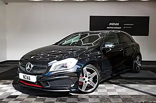 Used 2015 Mercedes-Benz a-Class Engineered By AMG Black - Interior and Exterior details 2