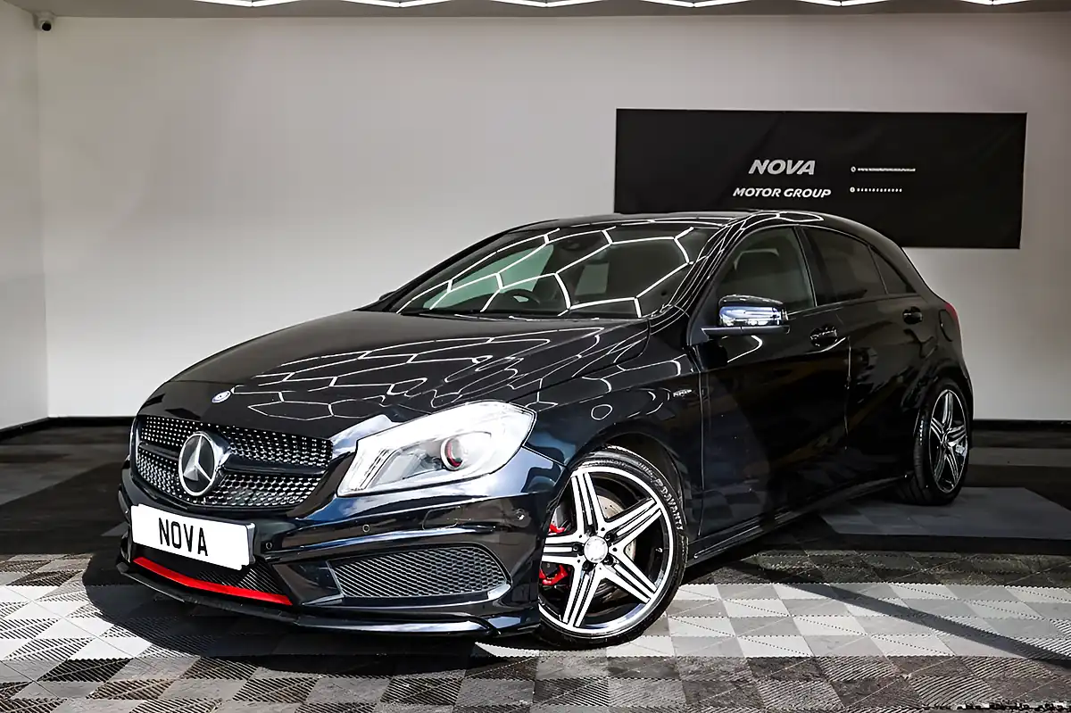 Used 2015 Mercedes-Benz a-Class Engineered By AMG Black - Interior and Exterior details 2