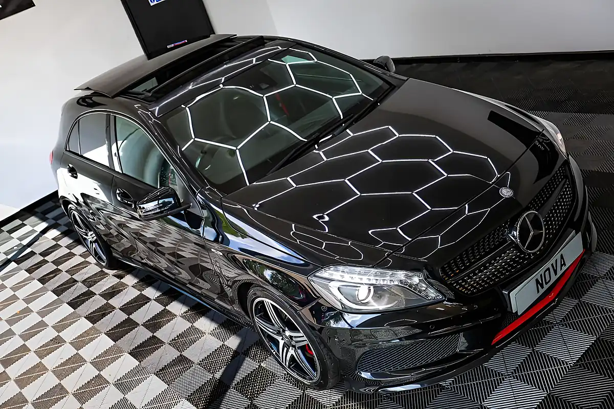 Used 2015 Mercedes-Benz a-Class Engineered By AMG Black - Interior and Exterior details 4