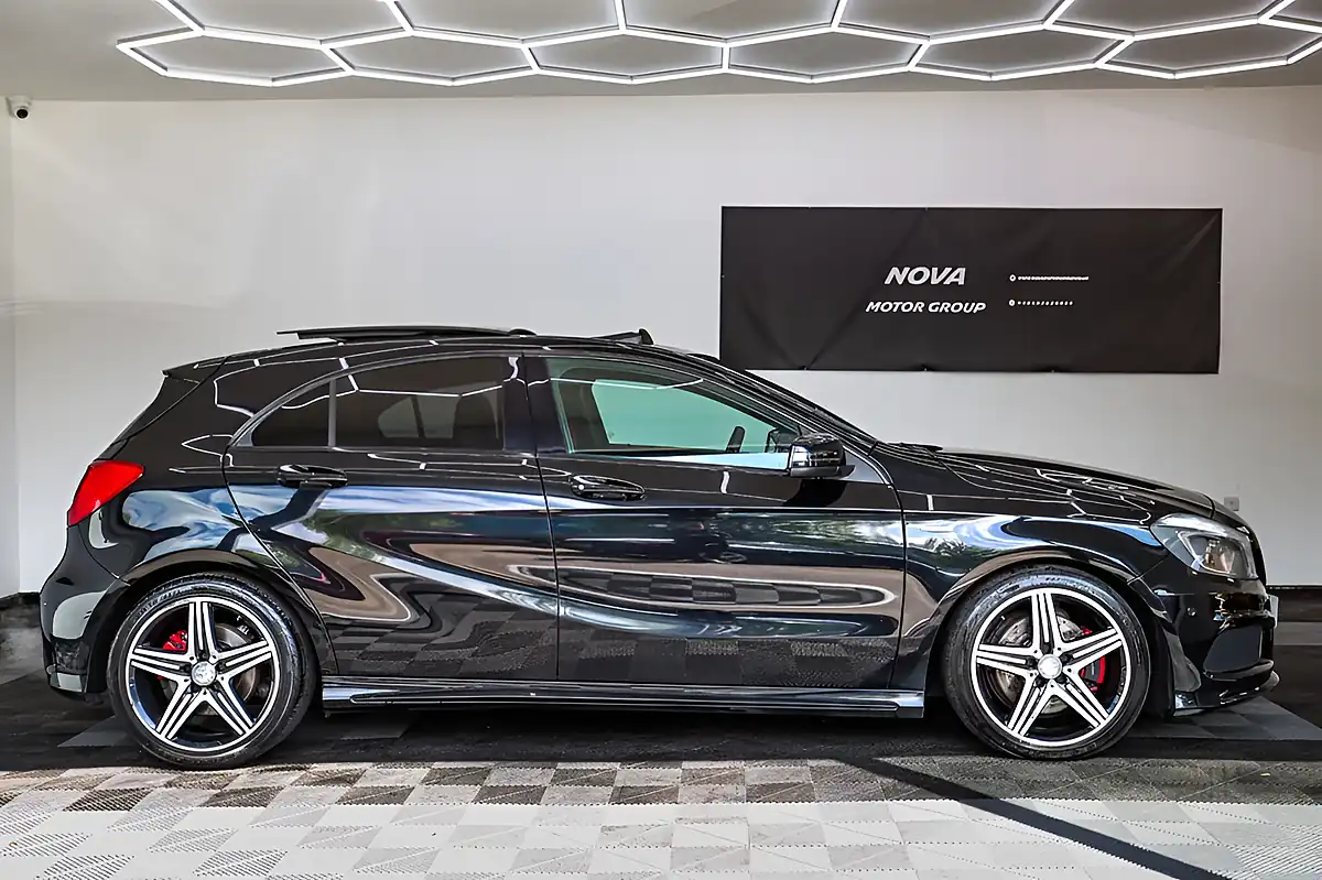 Used 2015 Mercedes-Benz a-Class Engineered By AMG Black - Interior and Exterior details 5