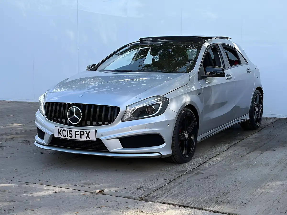 Used 2015 Mercedes-Benz a Class Engineered Edition By AMG Auto Polar Silver - Interior and Exterior details 14