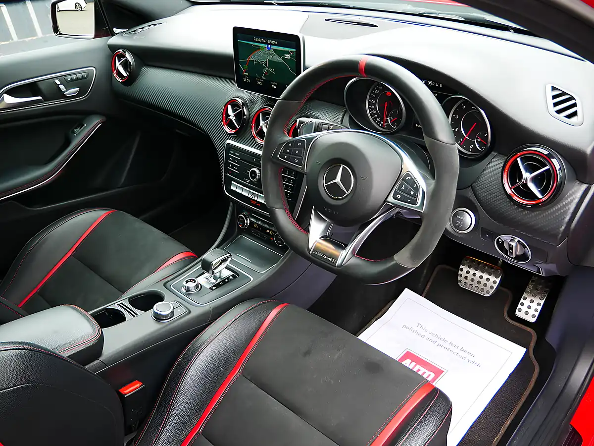Used 2015 Mercedes-Benz a Class Premium Red - Interior and Exterior details 10