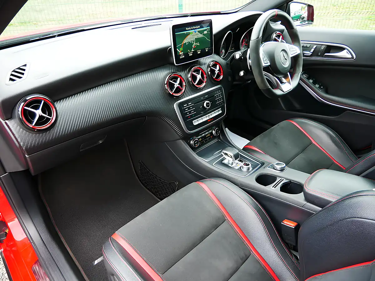 Used 2015 Mercedes-Benz a Class Premium Red - Interior and Exterior details 12