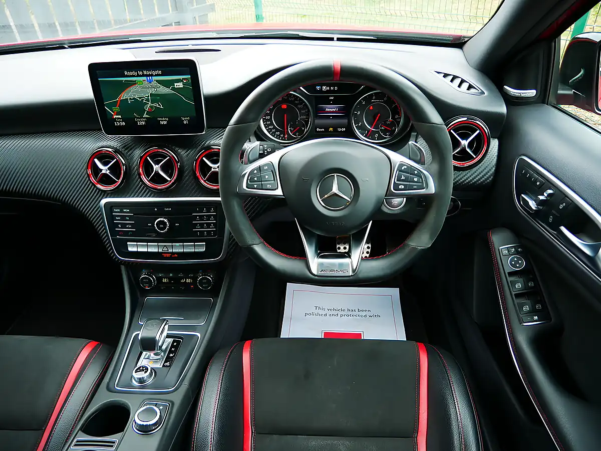 Used 2015 Mercedes-Benz a Class Premium Red - Interior and Exterior details 14