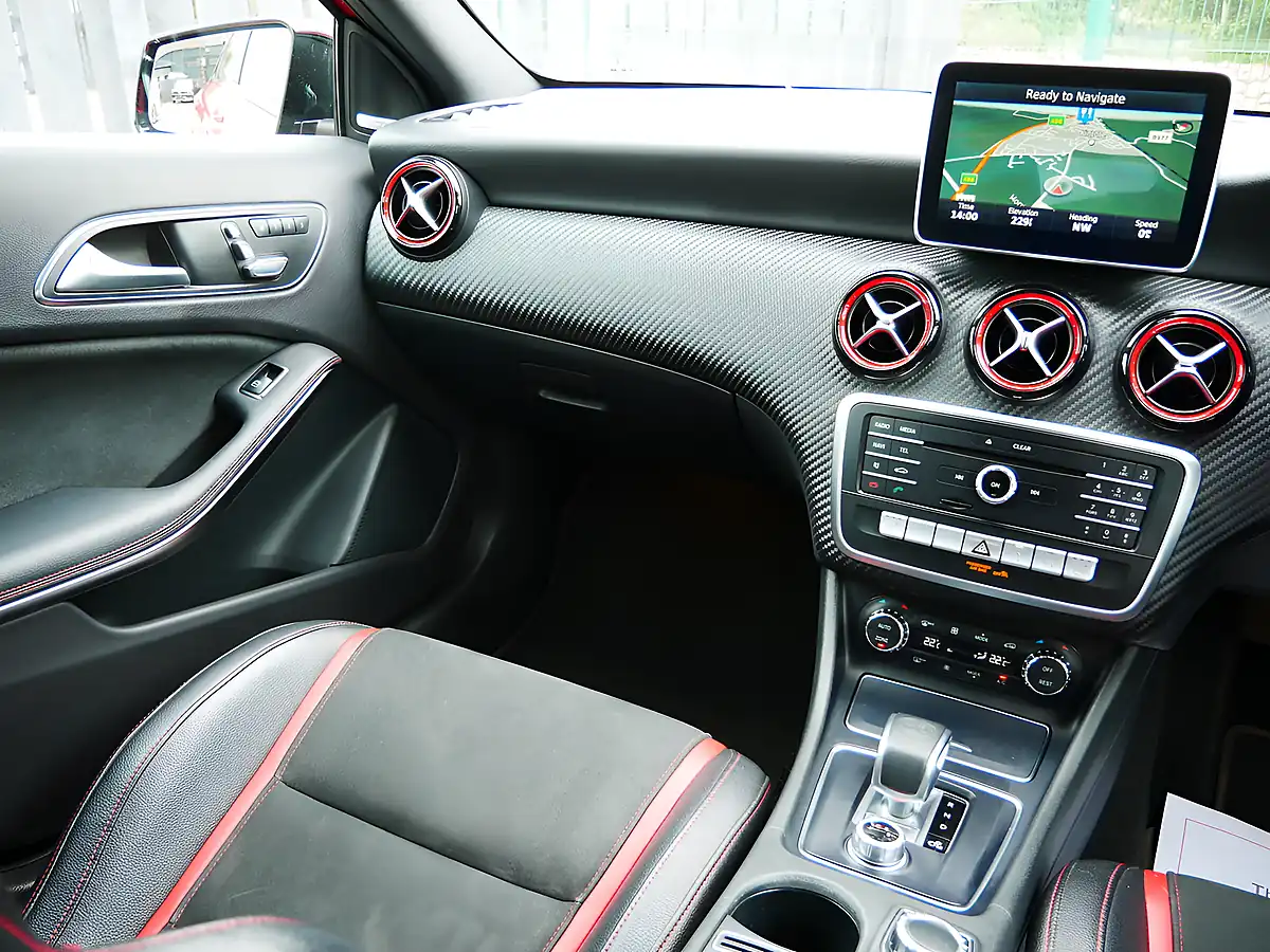 Used 2015 Mercedes-Benz a Class Premium Red - Interior and Exterior details 17