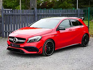 Used 2015 Mercedes-Benz a Class Premium Red - Interior and Exterior details 4