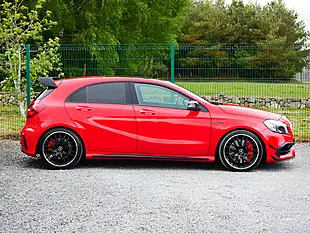 Used 2015 Mercedes-Benz a Class Premium Red - Interior and Exterior details 5
