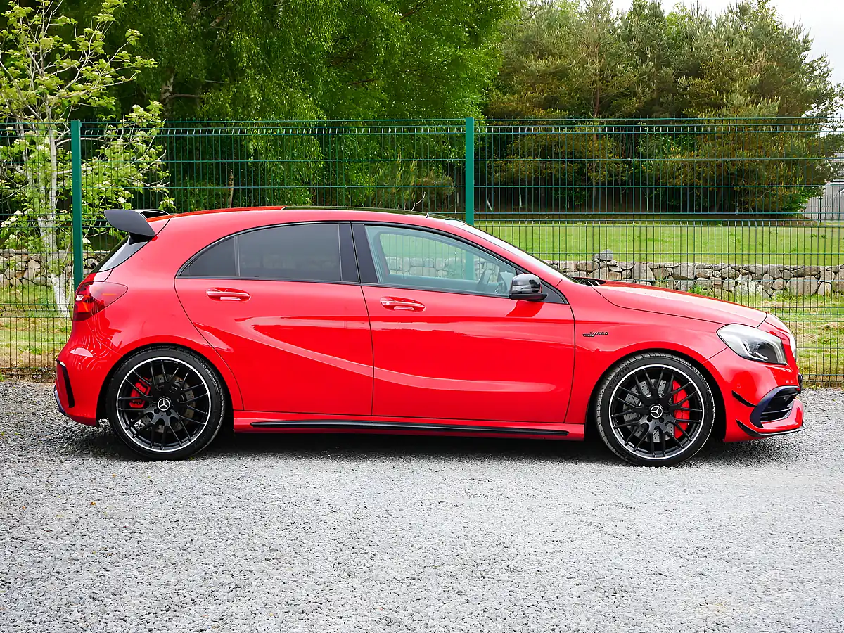 Used 2015 Mercedes-Benz a Class Premium Red - Interior and Exterior details 5