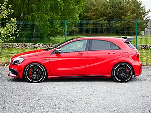 Used 2015 Mercedes-Benz a Class Premium Red - Interior and Exterior details 6