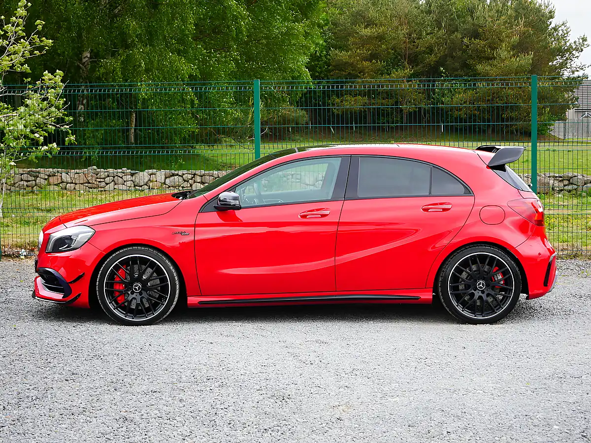Used 2015 Mercedes-Benz a Class Premium Red - Interior and Exterior details 6