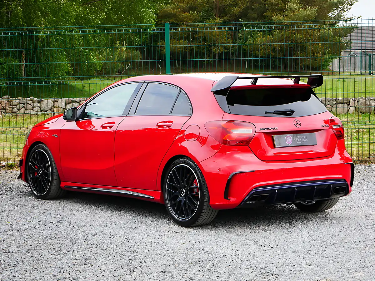 Used 2015 Mercedes-Benz a Class Premium Red - Interior and Exterior details 7
