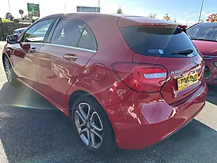 Used 2015 Mercedes-Benz a-Class Red - Interior and Exterior details 4