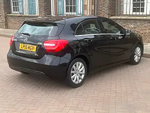 Used 2015 Mercedes-Benz a Class Se Black - Interior and Exterior details 16