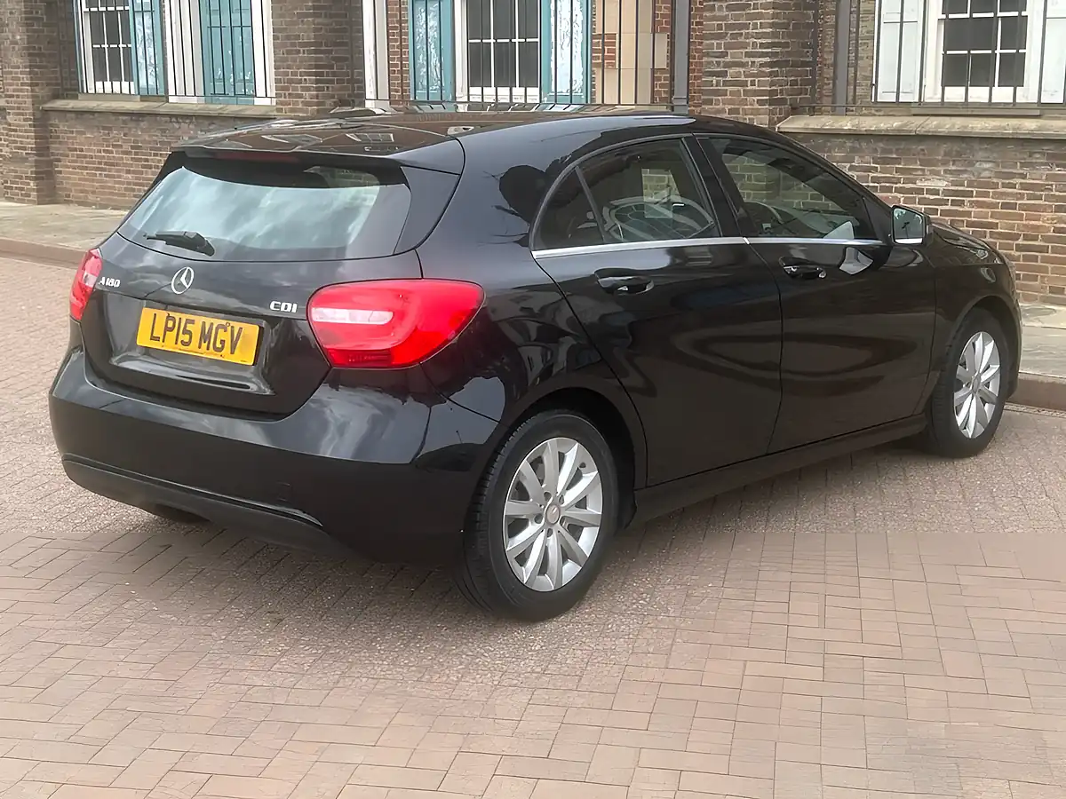 Used 2015 Mercedes-Benz a Class Se Black - Interior and Exterior details 16