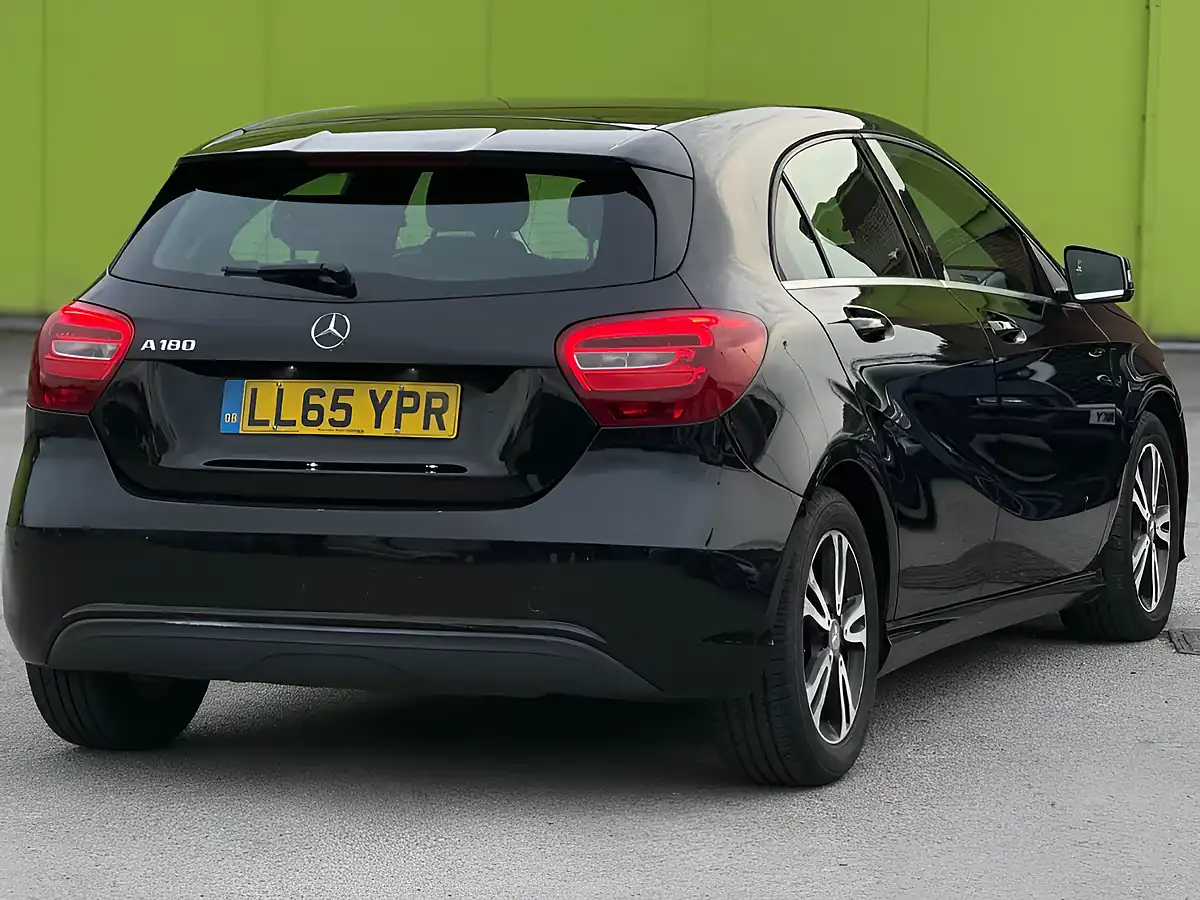 Used 2015 Mercedes-Benz a Class Se Black - Interior and Exterior details 6
