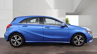 Used 2015 Mercedes-Benz a-Class Se Blue - Interior and Exterior details 11
