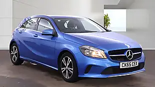 Used 2015 Mercedes-Benz a-Class Se Blue - Interior and Exterior details 7