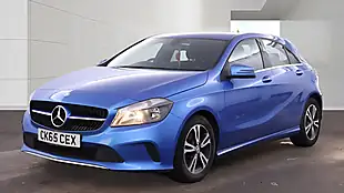 Used 2015 Mercedes-Benz a-Class Se Blue - Interior and Exterior details 8