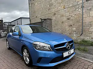 Used 2015 Mercedes-Benz a Class Se Blue - Interior and Exterior details 10