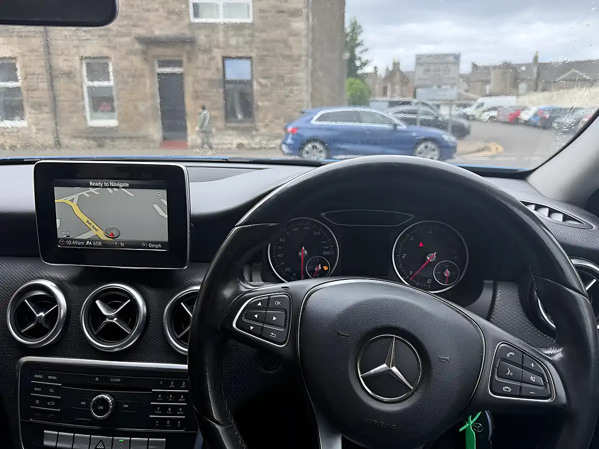 Used 2015 Mercedes-Benz a Class Se Blue - Interior and Exterior details 14