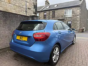 Used 2015 Mercedes-Benz a Class Se Blue - Interior and Exterior details 2