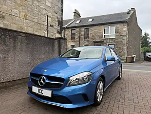 Used 2015 Mercedes-Benz a Class Se Blue - Interior and Exterior details 3