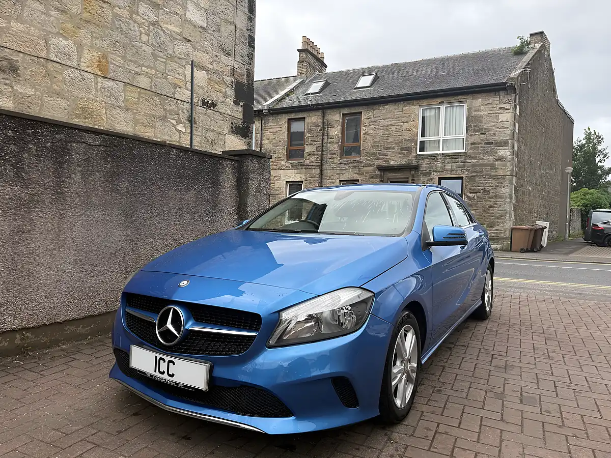 Used 2015 Mercedes-Benz a Class Se Blue - Interior and Exterior details 3