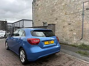 Used 2015 Mercedes-Benz a Class Se Blue - Interior and Exterior details 4