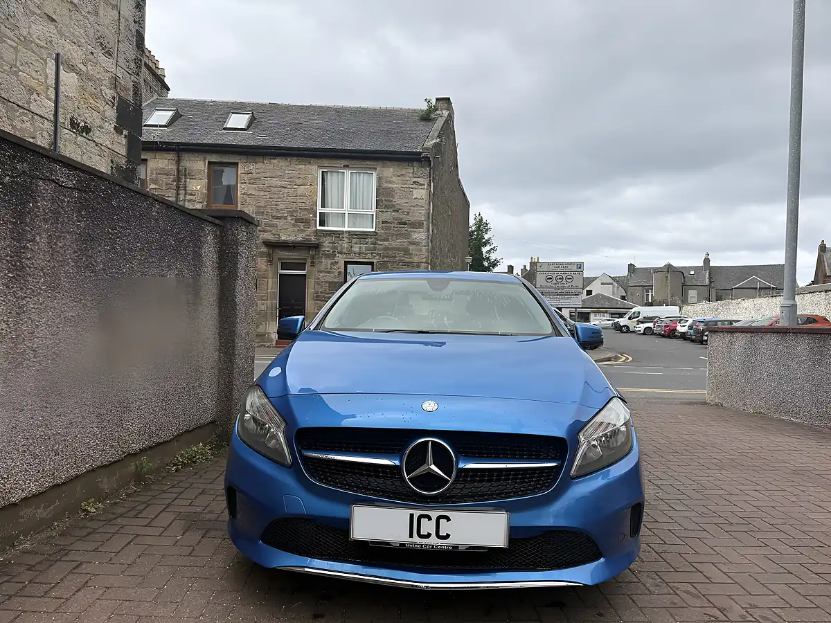 Used 2015 Mercedes-Benz a Class Se Blue - Interior and Exterior details 5