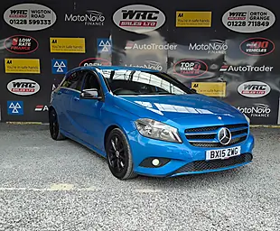 Used 2015 Mercedes-Benz a Class Se Blue - Interior and Exterior details 4