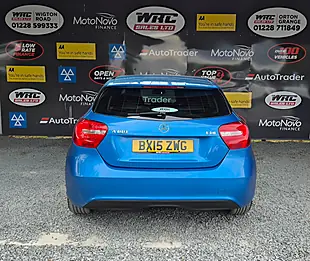 Used 2015 Mercedes-Benz a Class Se Blue - Interior and Exterior details 7