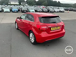 Used 2015 Mercedes-Benz a Class Se Red - Interior and Exterior details 2