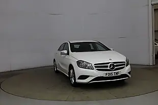 Used 2015 Mercedes-Benz a Class Se White - Interior and Exterior details 3