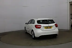 Used 2015 Mercedes-Benz a Class Se White - Interior and Exterior details 5