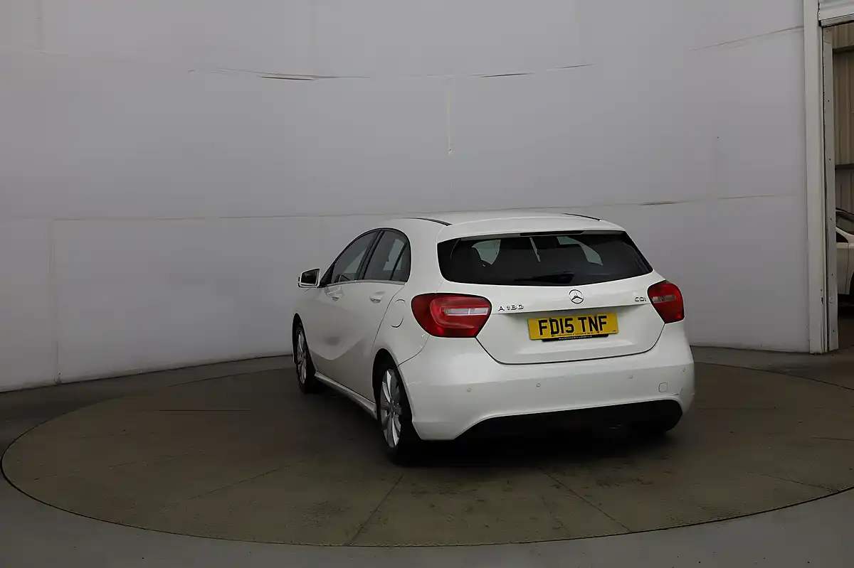 Used 2015 Mercedes-Benz a Class Se White - Interior and Exterior details 5