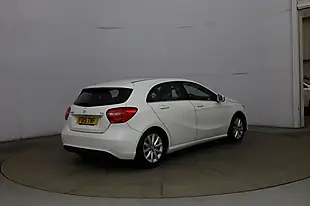 Used 2015 Mercedes-Benz a Class Se White - Interior and Exterior details 6