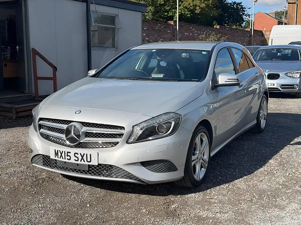 Used 2015 Mercedes-Benz a Class Silver - Interior and Exterior details 3