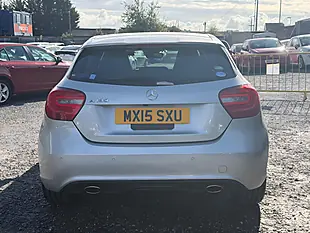 Used 2015 Mercedes-Benz a Class Silver - Interior and Exterior details 7