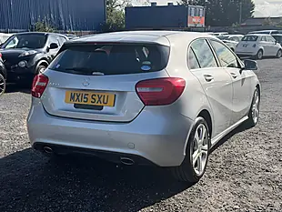 Used 2015 Mercedes-Benz a Class Silver - Interior and Exterior details 8