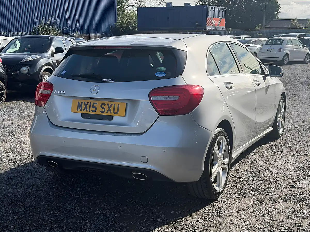 Used 2015 Mercedes-Benz a Class Silver - Interior and Exterior details 8