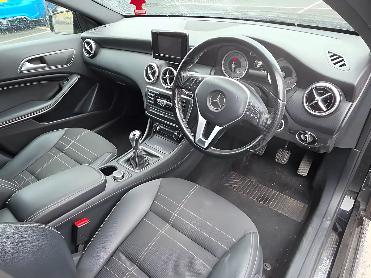 Used 2015 Mercedes-Benz a Class Sport Black - Interior and Exterior details 12