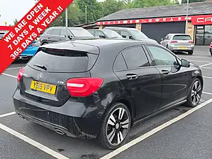 Used 2015 Mercedes-Benz a Class Sport Black - Interior and Exterior details 2