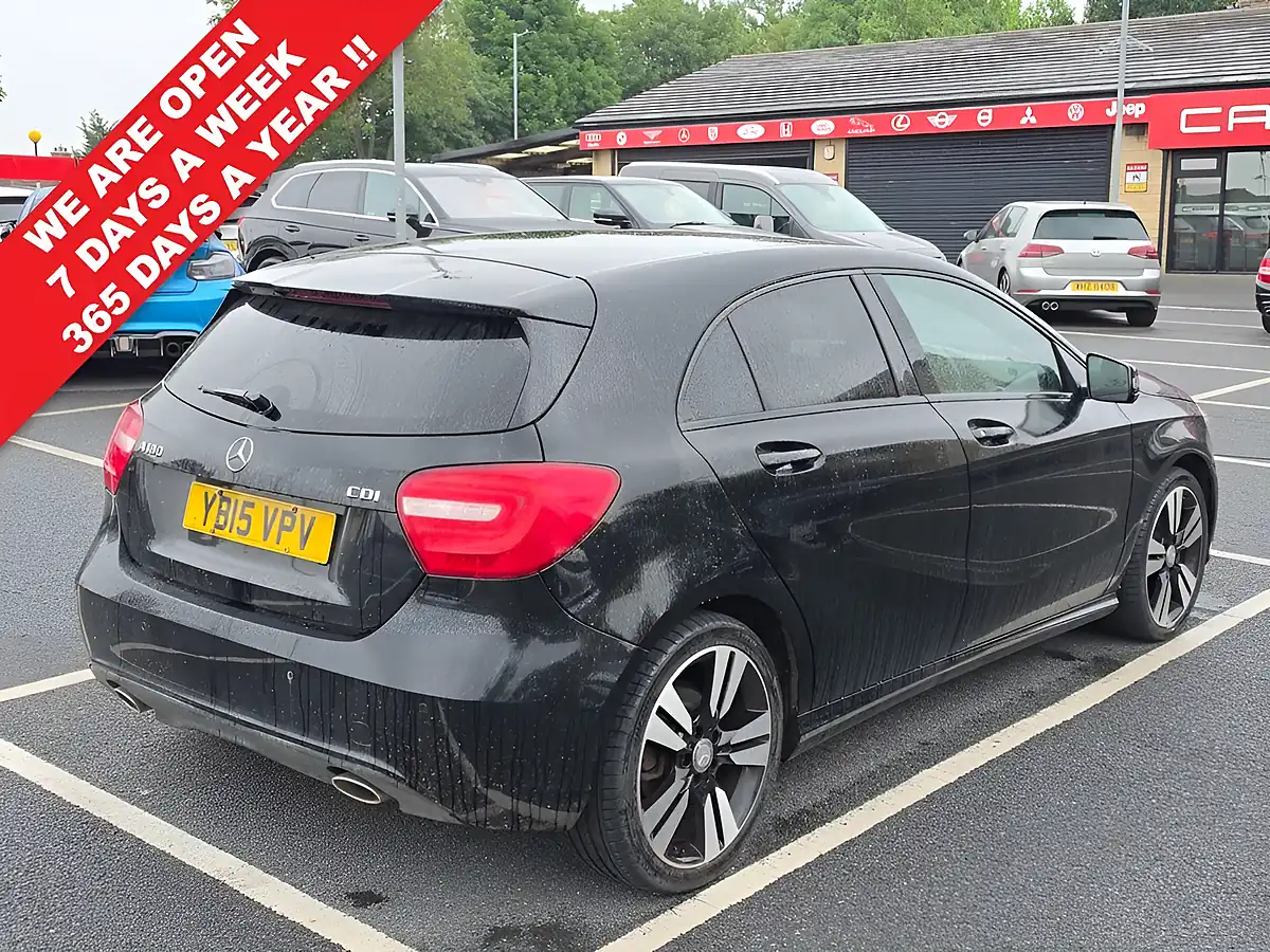 Used 2015 Mercedes-Benz a Class Sport Black - Interior and Exterior details 2