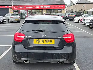 Used 2015 Mercedes-Benz a Class Sport Black - Interior and Exterior details 5