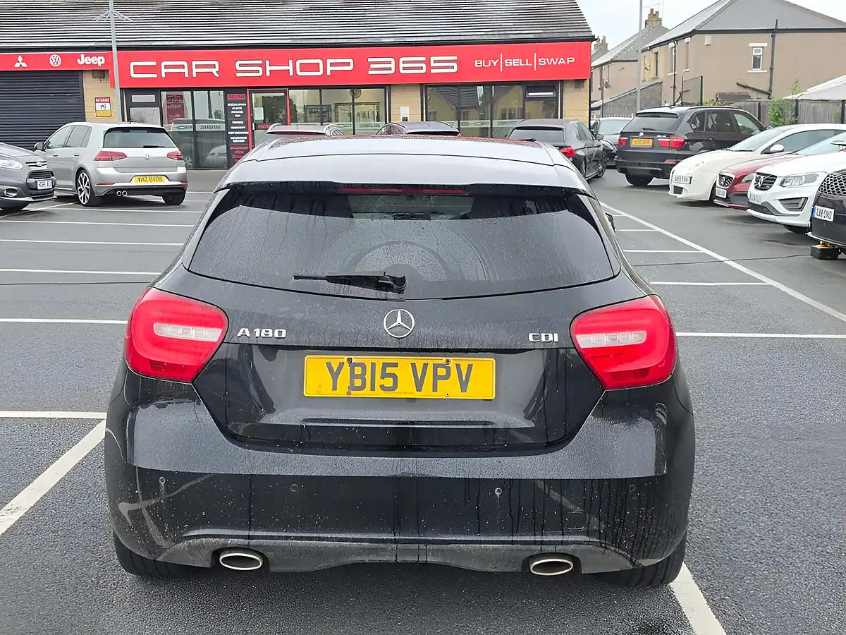 Used 2015 Mercedes-Benz a Class Sport Black - Interior and Exterior details 5