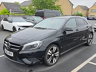 Used 2015 Mercedes-Benz a Class Sport Black - Interior and Exterior details 7