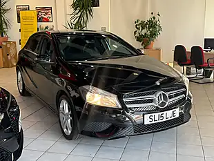 Used 2015 Mercedes-Benz a Class Sport Black - Interior and Exterior details 2